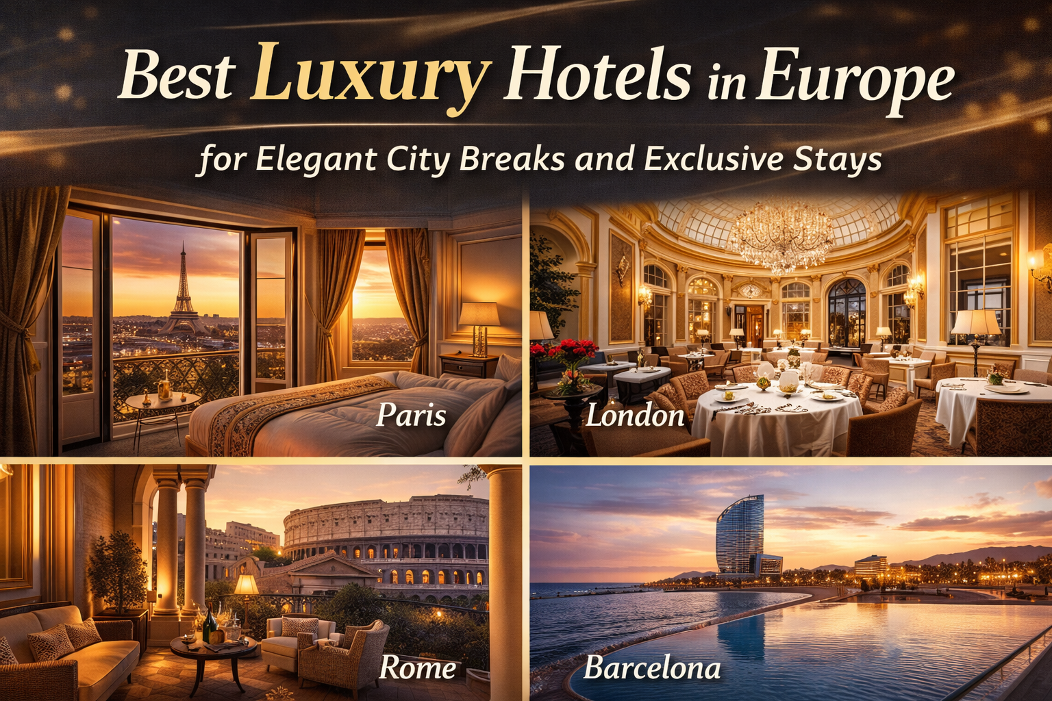 luxury hotels in Europe
