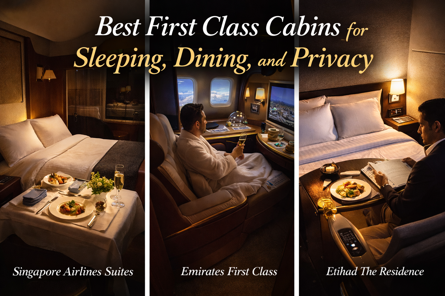 Best First Class Cabins